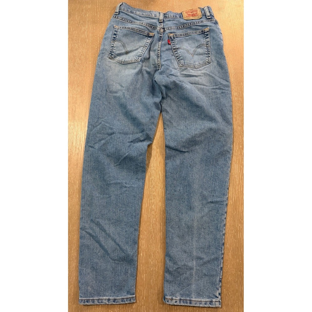 Levi's 512 Classic Slim Tapered Stretch Jeans Women's 10M Light Wash 28x30 - Picture 2 of 7